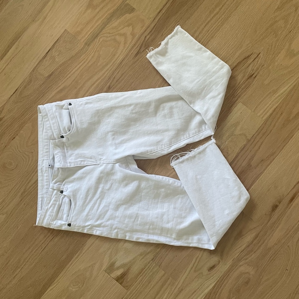 White Jeans from Kut